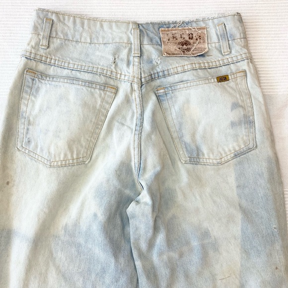 Vintage IKEDA Womens High Rise Straight Leg Jeans - Picture 13 of 16